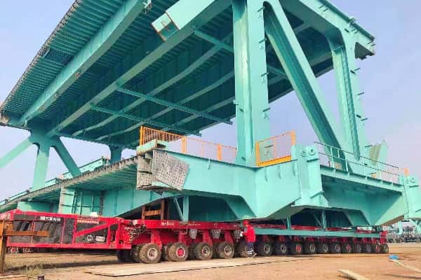 SPMT 模块车、船舶运输