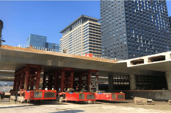 湖南高速改造,桥梁建设,SPMT模块车