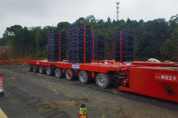 自动叠加SPMT模块车,20米自由升降,桥梁改造,新标杆,模块化设计