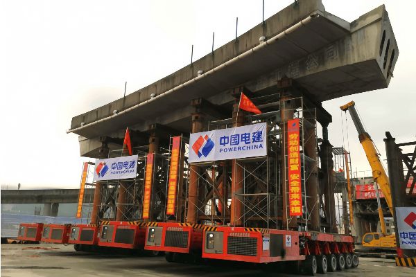 液压升降系统SPMT模块车